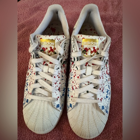 Adidas Splatter Paint Sneakers - Picture 1 of 3